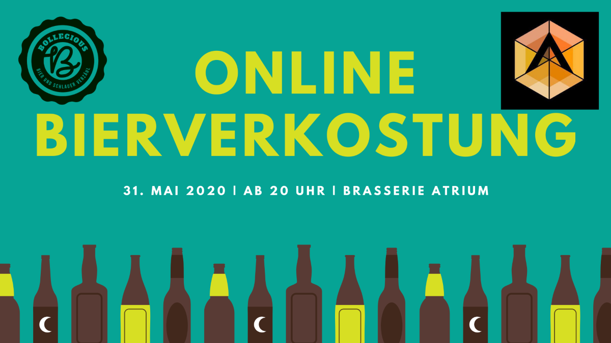 Online Bierverkostung Brasserie Atrium